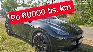 Tesla | model Y | LR 2022 | postřehy po 60 tis. km | hodnocení | elektromobily |