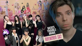 TWICE 'Between 1&2' ALBUM REACTION PART 1 | BASICS/TROUBLE/BRAVE | DG REACTS