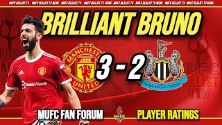 BRUNO MAGNIFICO! Manchester United 3-2 Newcastle Highlights and Player Ratings