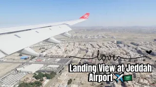 Impressive Landing View at Jeddah Airport |Saudi Arabia | W PeacefulNasheed.