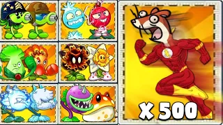 PvZ2 Challenge - Random Team Plants vs 500 Ice Weasel - Which Team Plant 's Strongest ?