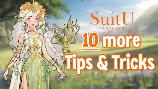 10  MORE Tips & Tricks for beginners 🎀 SuitU Fashion Game 🌸