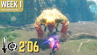 I bullied a Furious Rajang EVERY WEEK until MH Wilds releases.. - WEEK 1