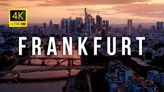 Frankfurt, Germany 🇩🇪 in 4K Ultra HD | Drone Video