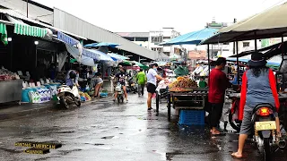 Thong Khan Kham Fresh Food Market In Vientiane, Laos