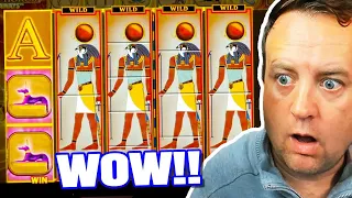 *INSANE* BIG WIN on Eye Of Horus Slot (VERY RARE)