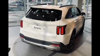 A look at the interior and exterior of the 2024 Kia Sorento Hybrid (4K)
