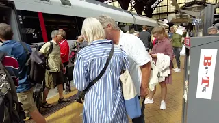 COPENHAGEN  Central Station to Malmo Central Station on HD Walking Video