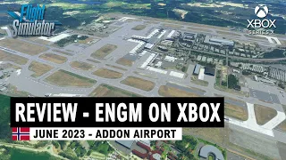 ENGM Oslo International Airport by JUSTSIM - Xbox REVIEW | Microsoft Flight Simulator 2020