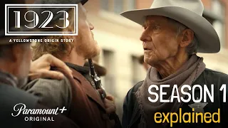 1923 Season 1 Complete Explained | Recap & Breakdown (Yellowstone Prequel & 1883 Sequel) || Tv Spoot