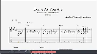 Come as you are (backing track) - Nirvana. Rockschool Acoustic Grade 1