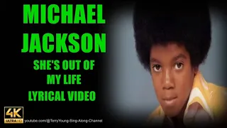 Michael Jackson She's Out Of My Life 4K Lyrics