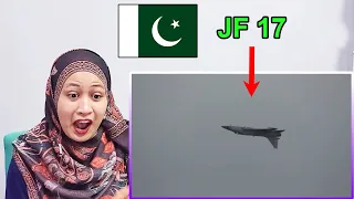 JF-17 Pakistan Air Force Stunning Performance | Malaysian Girl Reactions