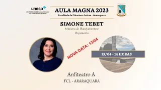 Aula Magna 2023 com Simone Tebet