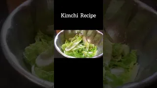 Easy Kimchi Recipe🔥 #kimchi #kimchirecipe #easyrecipe #shorts #viralrecipe #koreanfood