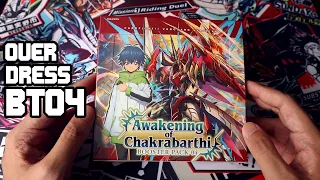 VANGUARD OVERDRESS Awakening of Chakrabarthi Booster Box Opening [D-BT04]