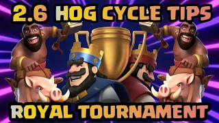 2.6 Hog Cycle Tips and Tricks