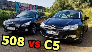 Peugeot 508 vs Citroen C5 - Andrzeja MOTO Świat #23