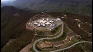 Wallens Ridge State Prison - Helicopter Flyover Shot