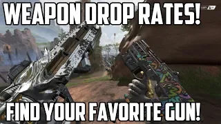 Apex Legends - Weapon Drop Rates Revealed | How to find your favorite easier
