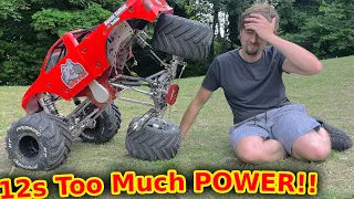 World's HEAVIEST RC Car full speed RAMP = total carnage