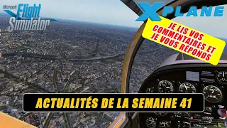 👀 [ X-Plane 11 - Flight Simulator 2020 ] Actualités de la semaine 41