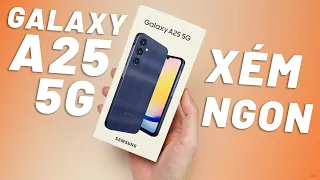 Đập Hộp Galaxy A25 - Màn Amoled 120Hz, Pin Trâu, Camera Đẹp Xém Chút Thì Hoàn Hảo!