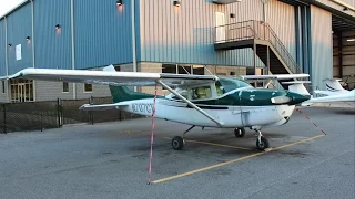 First Time Flying A Cessna 182 RG With Maneuvers