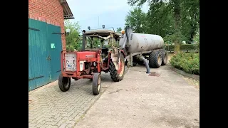 Farmvlog #68 | Der kleine ganz groß  [IHC 423 am güllefahren]