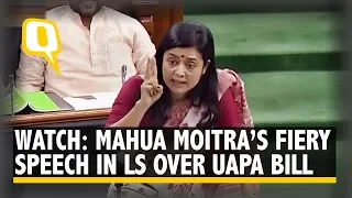 “Why Is Opposition Called Anti-National?,”Asks Mahua Moitra in LS | The Quint