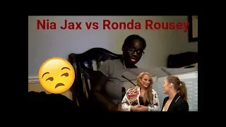 Reacting to:Ronda Rousey to challenge Nia Jax-Money in the Bank