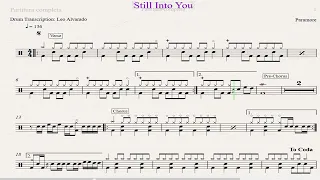 Still Into You - Paramore - Drum Sheet Demo