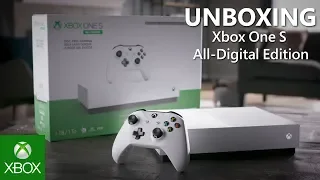 Unboxing the Xbox One S All-Digital Edition Bundle (1TB)