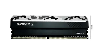 Оперативная память G.SKILL Sniper X DDR4 3600 MHz 2x8 Kit.  (перезалив) Субъективное мнение.