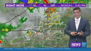 Stormy evening across Arkansas and Oklahoma | Forecast August 29