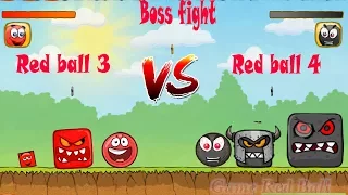 RED BOX & RED BALL 'FUSION BATTLE' with 2 BOSS RED BALL 3 & RED BALL 4 NEW UPDATE