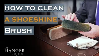 How To Clean a Shoe Polish Brush