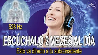 Decretos PODEROSOS de Riqueza, Salud y Prosperidad dirigidos al subconsciente | YO SOY 528 hz