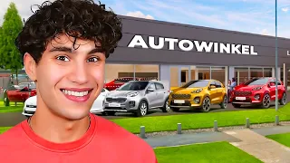 Alex opent een AUTO WINKEL!