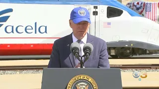 President Biden Visits Philadelphia For Amtrak's 50th Anniversary