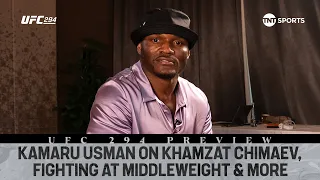 EXCLUSIVE: Kamaru Usman on Khamzat Chimaev, fighting at middleweight and learning from defeat💥