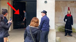 Rude Trespassing Tourist Gets OWNED By This Kings Guard