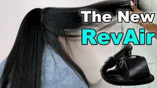 How to use the ALL NEW 2022 RevAir - Watch me RevAir Long Natural 4a hair!