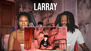 LARRAY STAYED OVERNIGHT IN A HAUNTED MANSION | REACTION