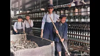 Child Workers During The 1900s bought to life using AI colorization