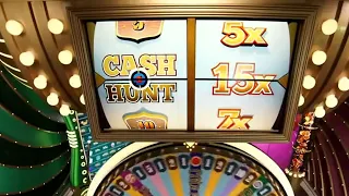 Crazy Time  Cash Hunt 15X Top Slot Multiplier Bonus 7 Sept 2023