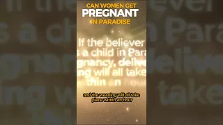 Can Women Get Pregnant In Paradise | Omar Suleiman #shorts #omarsuleiman #jannahseries #islam