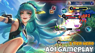 Aoi Jungle Pro Gameplay | S Tier Hero Carry | Arena of Valor Liên Quân mobile CoT