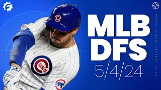 MLB DFS Picks & Strategy for DraftKings & FanDuel (5/4/24)