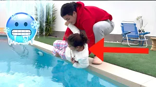 Amira fait trop de bêtises et Adel veux la jeté dans piscine 🥶